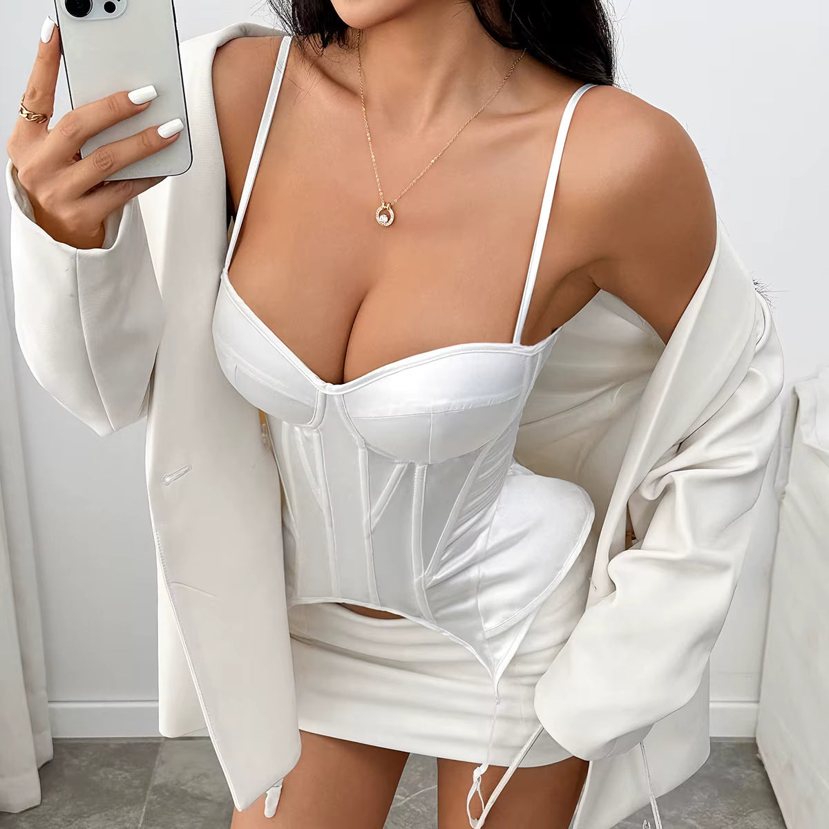 Corsetto bianco