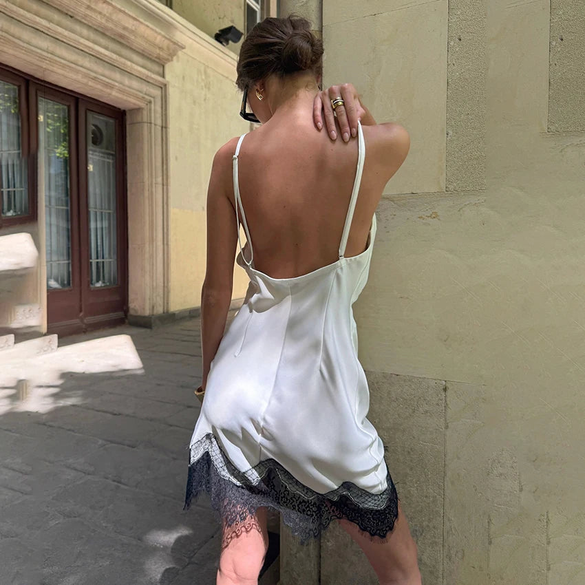 Satin dress