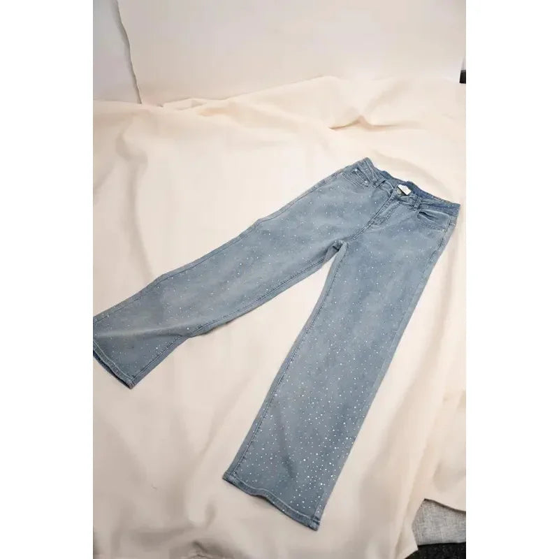 Jeans Straight Diamonds