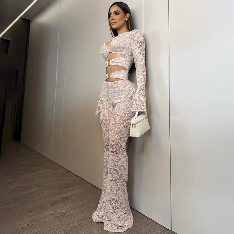 Lux Jumpsuits Flarora