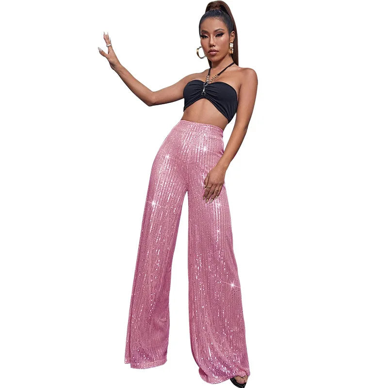 Glitter glam pants