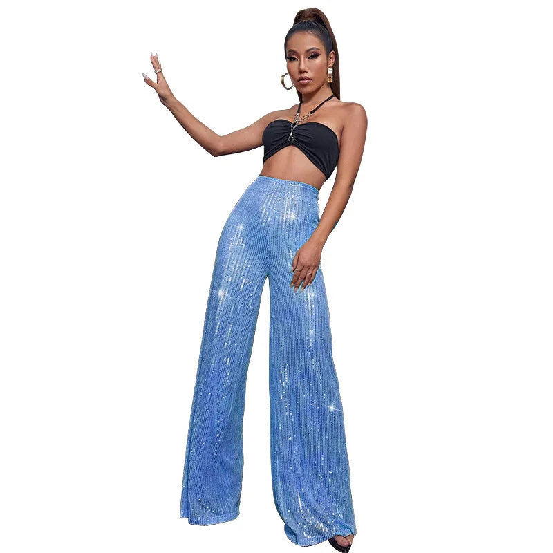 Glitter glam pants