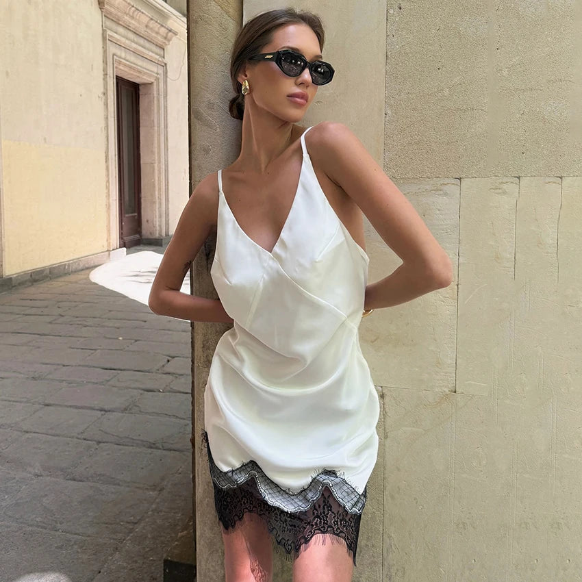 Satin dress