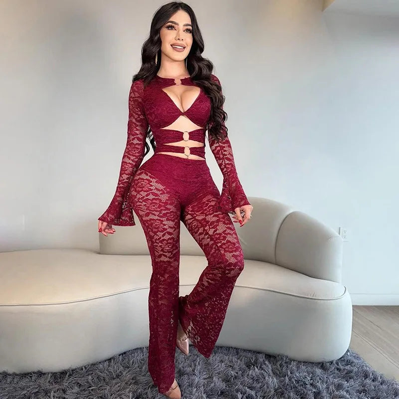 Lux Jumpsuits Flarora